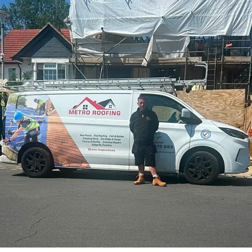 Joby Lowther, owner of Metro Roofing
