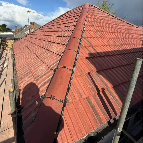 Recent roof project